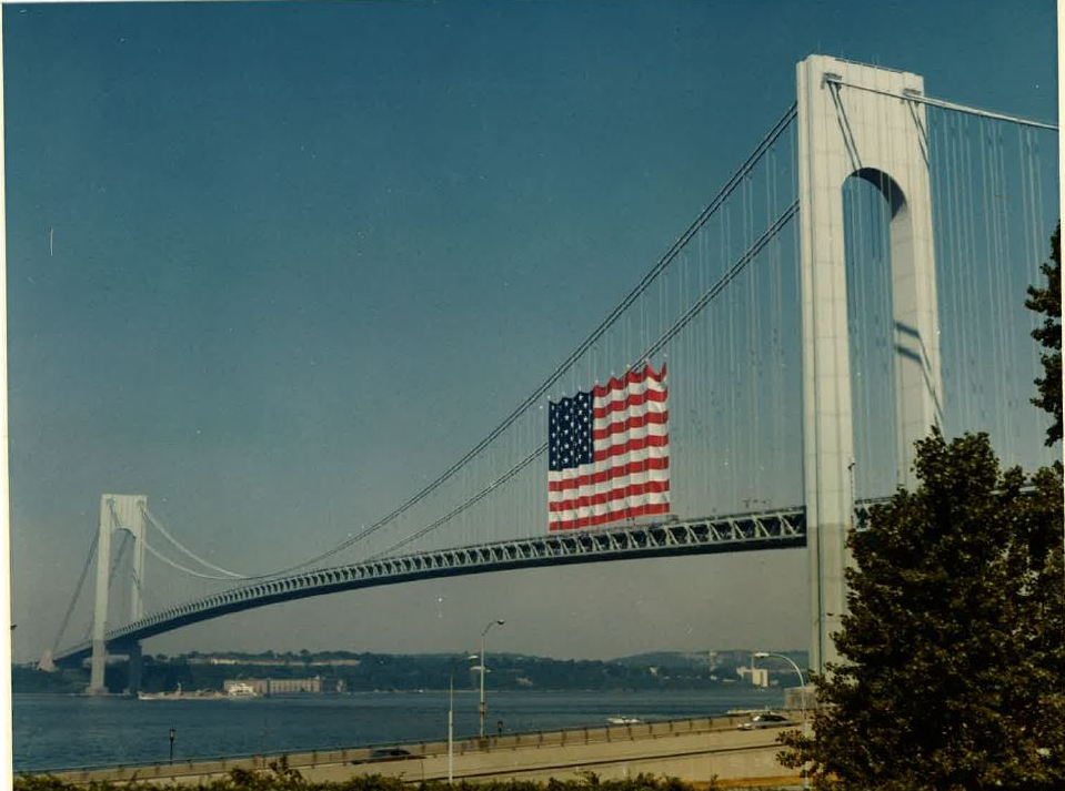 The Great American Flag To Be Unfurled In New York City For The Nation S Bicentennial